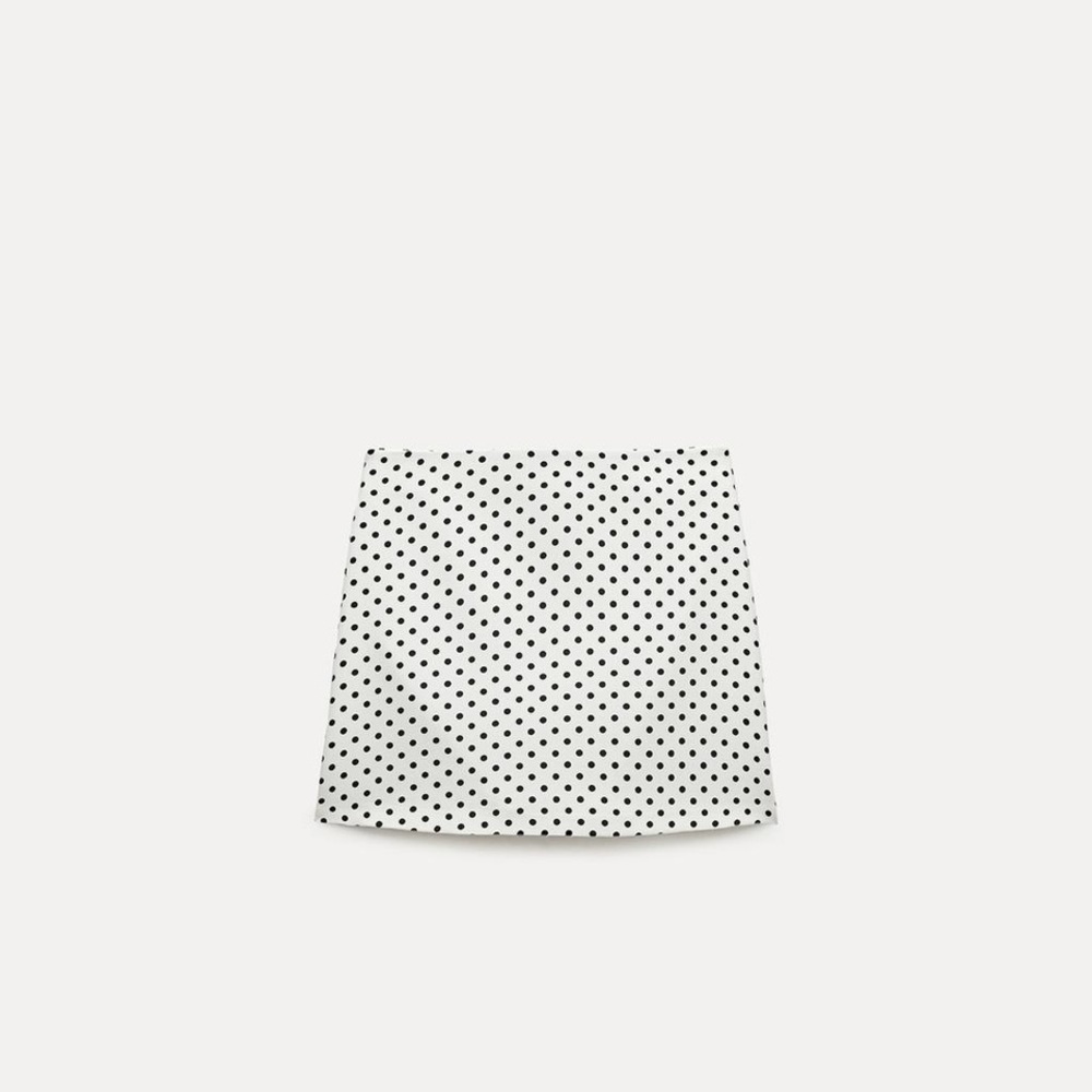 Polka Dot Mini Skirt